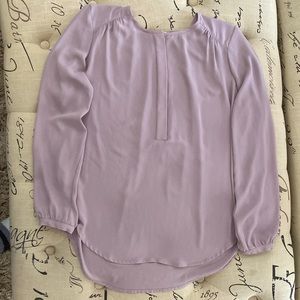 NWOT Loft silky blouse, size small.
